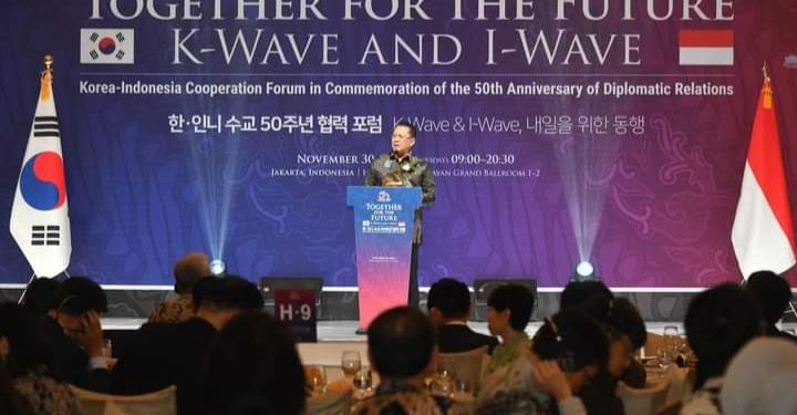 Hadiri Peringatan 50 Tahun Hubungan Diplomatik Korea-Indonesia, Ketua MPR RI Bamsoet Dorong Peningkatan Kerjasama Bilateral