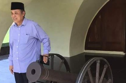 Peninggalan Meriam Ex VOC di Musium Benteng Rotterdam Makasar