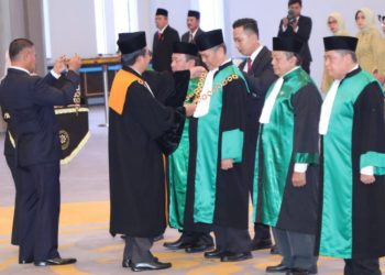 Ketua MA Minta Kepada 5 KPTA yang Baru Dilantik Agar Maksimalkan Voorpost MA di Daerah