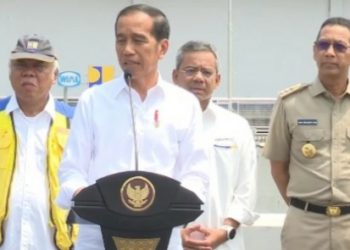 Resmikan Stasiun Pompa Ancol Sentiong, Presiden Harap Banjir Jakarta Berkurang 62 Persen