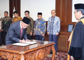 Ketua MA Lantik Hendri Puspito Sebagai Panmud Tata Usaha Negara MA