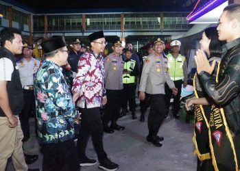 Bupati Sidoarjo Bersama Forkopimda Kompak Cek Pos Pelayanan dan Pengamanan Tahun Baru 2024