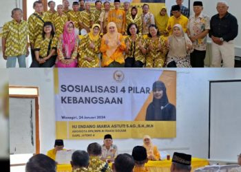 Hj. Endang Maria Astuti, Mengelar Kegiatan Sosialisasi 4 Pilar Kebangsaan