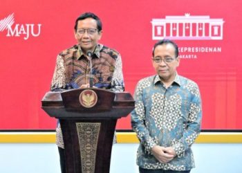 Presiden Jokowi Terima Surat Pengunduran Diri Mahfud MD