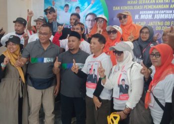 Ribuan Massa di Cilacap Ikuti Gowes, Dukung Capres No.1 Anies – Muhaimin (AMIN)