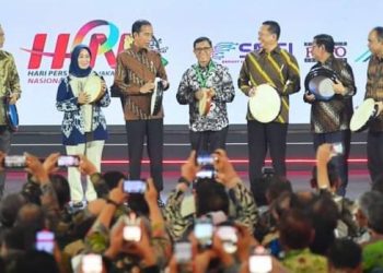 Puncak Peringatan Hari Pers Nasional 2024, Ketua MPR RI Bamsoet Apresiasi Ditandatanganinya Perpres Hak Cipta Penerbit