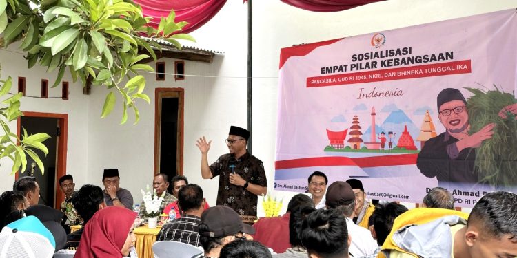 Ahmad Bastian, Menyelengarakan Sosialisasi 4 Pilar Kebangsaan