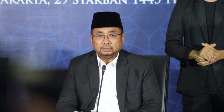 Pemerintah Tetapkan Ramadan 12 Maret 2024, Menag: Junjung Tinggi Toleransi
