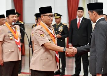 Presiden Kukuhkan Pengurus Kwarnas Pramuka 2023-2028