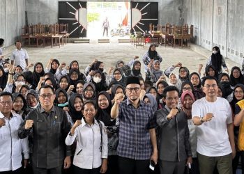 Anggota DPD RI Ahmad Bastia SY, Melakukan Sosialisasi Empat Pilar Kebangsaan di Tanjung Anom, Lampung