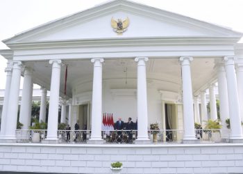 Presiden RI Joko Widodo (Jokowi) Menerima Kunjungan Gubernur Jenderal Australia David Hurley, di Istana Kepresidenan Bogor