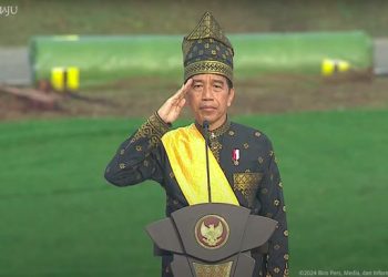 Jokowi Pimpin Upacara Hari Lahir Pancasila di Blok Rokan Dumai Riau