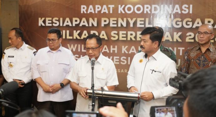 Mendagri Minta Pemda Maksimalkan Dukungan Sarana dan Prasarana untuk Pilkada Serentak 2024