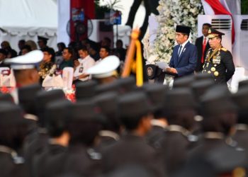 Presiden Jokowi Apresiasi Kinerja Polri Menjaga Stabilitas dan Keamanan