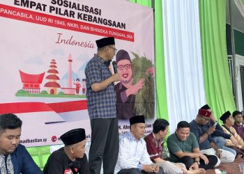 Sosialisasi Empat Pilar Kebangsaan oleh Senator Ahmad Bastian di Lampung: Anak Muda sebagai Generasi Emas