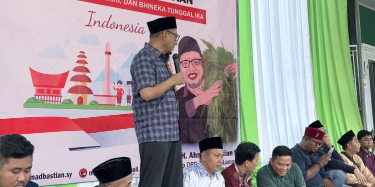 Sosialisasi Empat Pilar Kebangsaan oleh Senator Ahmad Bastian di Lampung: Anak Muda sebagai Generasi Emas