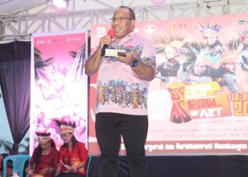 Wamendagri John Wempi Wetipo Dorong Pembangunan Taman Budaya di Papua Tengah