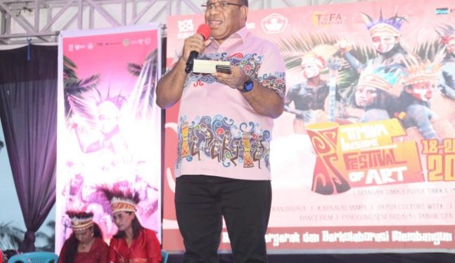 Wamendagri John Wempi Wetipo Dorong Pembangunan Taman Budaya di Papua Tengah