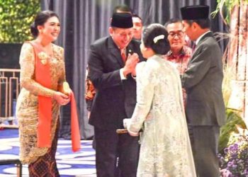 Bersama Presiden Joko Widodo, Ketua MPR RI Bamsoet Menjadi Saksi Nikah Pernikahan Thariq Halilintar dan Aaliyah Masaid