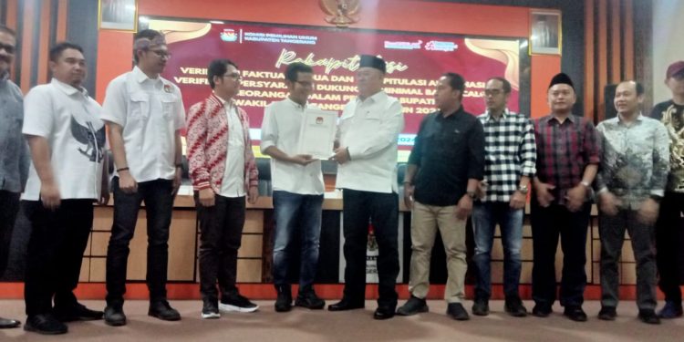 Zul-Lerru Resmi Maju di Pilkada Tangerang 2024: Lolos Verifikasi Faktual Dukungan