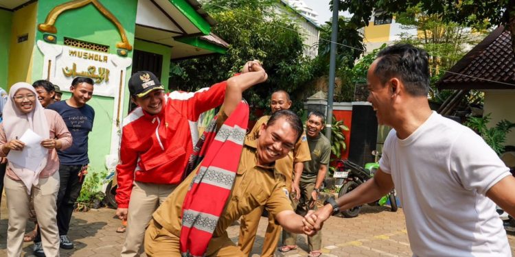 Semarakkan Kemerdekaan ke-79 Republik Indonesia, Kelurahan Karet Tengsin Gelar Berbagai Perlombaan