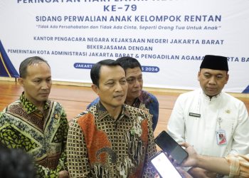 Kejari Jakarta Barat Cetak Sejarah dengan Sidang Perwalian Anak Kelompok Rentan