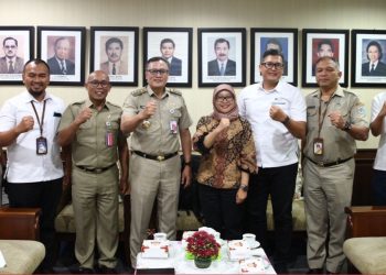 Wali Kota Terima Audensi PT MRT Bahas Pembangunan Transportasi Roxy-Galur