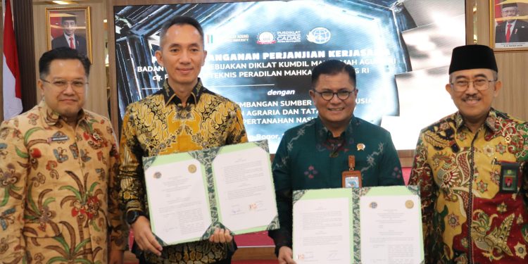 Kementerian ATR/BPN dan MA Jalin Kerja Sama untuk Perkuat Kapasitas Hakim dalam Menangani Kasus Pertanahan dan Tata Ruang