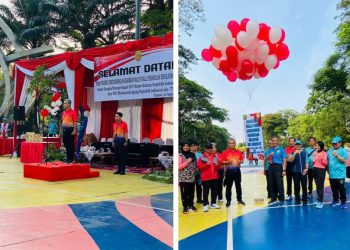 KPT DKI Jakarta Terus Dorong Talenta Voli, Lewat ajang Exhibition Voli Ball Lingkungan Peradilan