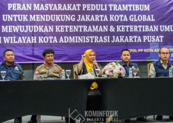 Satpol PP Jakpus Sosialisasi Peran Masyarakat Peduli Tramtibum Kepada 100 Mitra