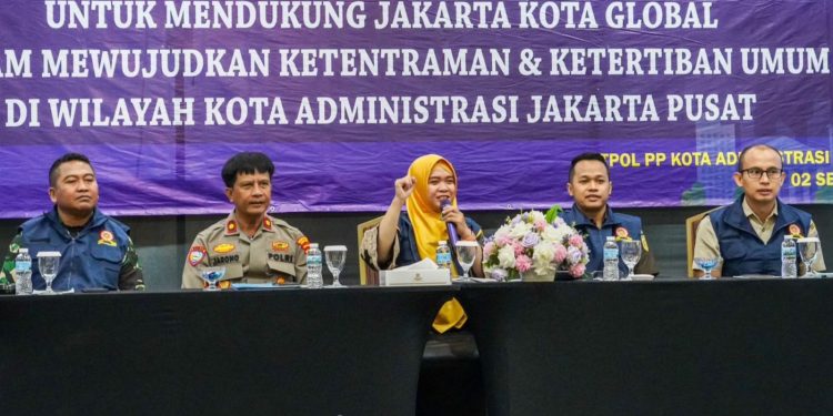 Satpol PP Jakpus Sosialisasi Peran Masyarakat Peduli Tramtibum Kepada 100 Mitra