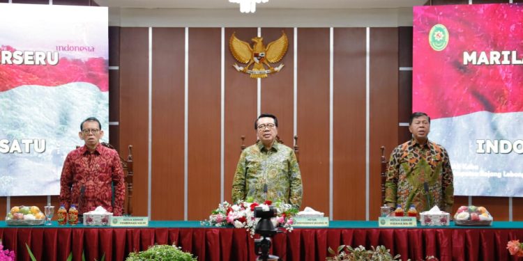 KUNKER KE BENGKULU, KETUA MA IMBAU APARATUR PERADILAN TIDAK TERLIBAT JUDI ONLINE