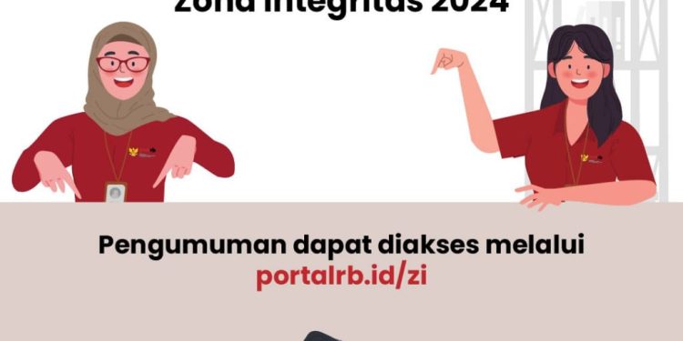 Kementerian PANRB Umumkan Hasil Seleksi Administrasi Zona Integritas 2024