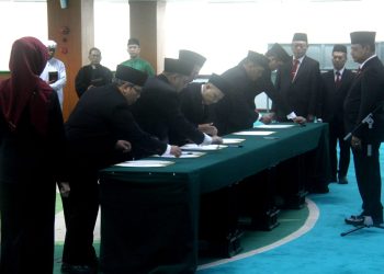 Ditjen Badilum Lantik Pejabat Pengawas Baru di Mahkamah Agung RI