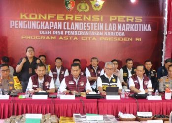 Polri Bongkar Jaringan Clandestine Lab Narkoba Senilai Rp 1,5 Triliun di Bali