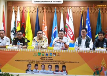 Forkopimko Jakpus Mengikuti Evaluasi Desk Pilkada 2024