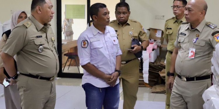 Pemkot Jakpus Tinjau Gudang Logistik Pemilukada 2024 di Tiga Lokasi
