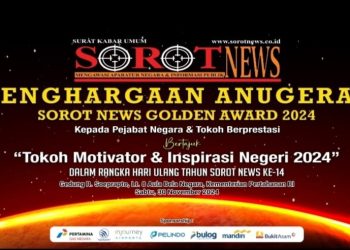 Semarak HUT Sorot News Ke-14, Menggelar Seminar dan Dialog Nasional serta Penghargaan Anugerah Sorot News Golden Award 2024