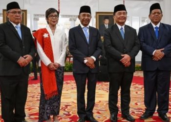 Presiden Prabowo Lantik Gusrizal dan Sumpeno sebagai Dewan Pengawas KPK