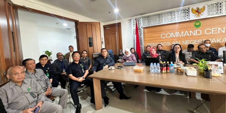 PN Jakarta Pusat Ikuti Sosialisasi PERMA 1 Tahun 2022 untuk Penyelesaian Restitusi dan Kompensasi Korban Tindak Pidana