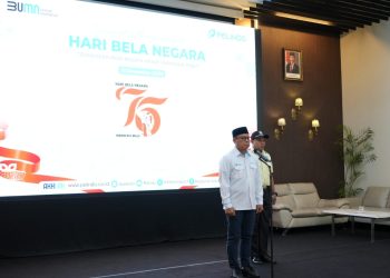 Peringati Hari Bela Negara ke-79, Pelindo Regional 4 Gelar Upacara