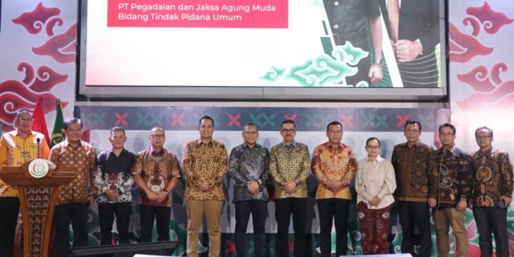 Kejaksaan Agung Jalin Kerja Sama dengan PT Pegadaian untuk Penyimpanan Barang Bukti Perhiasan