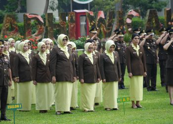 JAM Pidum Pimpin Upacara Peringatan Hari Ibu ke-96 Tahun 2024 di Kejagung