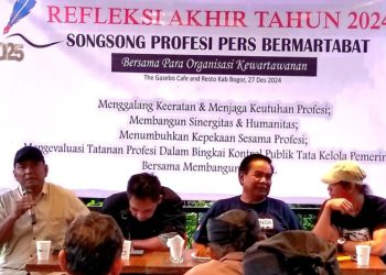 Songsong Pers Bermartabat 2025 Menjadi Fokus Utama Refleksi Akhir Tahun 2024
