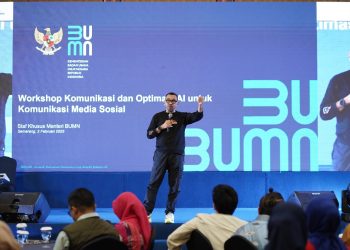 Kementerian BUMN Gelar Workshop AI dan Komunikasi, Siapkan Fungsi Komunikasi BUMN dari Pusat Hingga Unit Terkecil Hadapi Era Digital