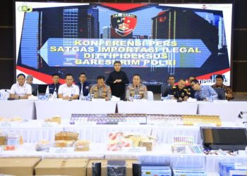 Bareskrim Polri Berhasil Membongkar Empat Kasus Penyelundupan Berbagai Jenis Barang di Sejumlah Daerah