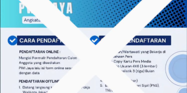 PWI Jaya: Pengumuman OKK Angkatan 19 Ilegal, Jangan Sampai Tertipu!