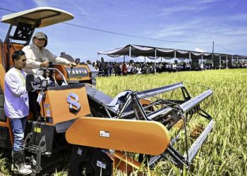 Panen Raya Serentak di 14 Provinsi, Presiden Prabowo Tegaskan Komitmen Wujudkan Kedaulatan Pangan