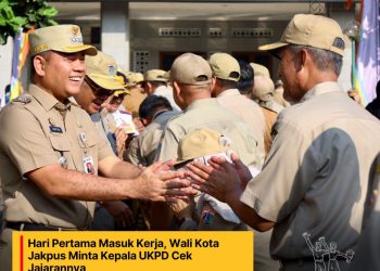 Hari Pertama Masuk Kerja, Wali Kota Jakpus Minta Kepala UKPD Cek Jajarannya