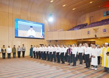 Menhub Dudy Lantik dan Rotasi Sejumlah Pejabat di Lingkungan Kementerian Perhubungan